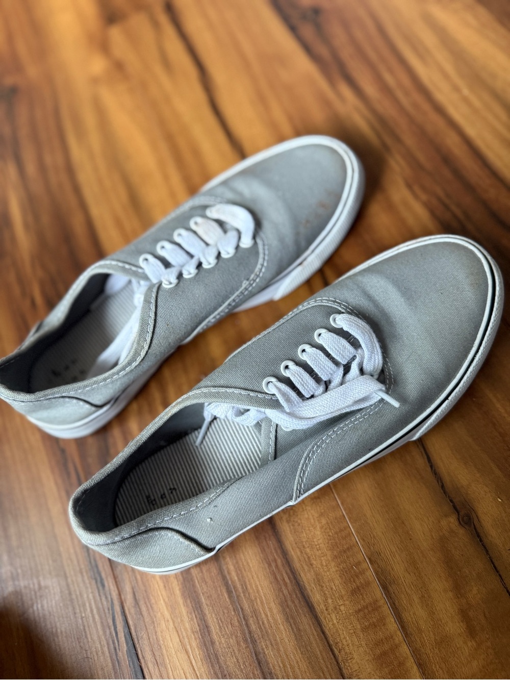 a new day Gray Canvas Women's Sneakers